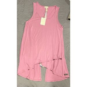 Matilda Jane Small Dusty Pink Stretchy Tank New